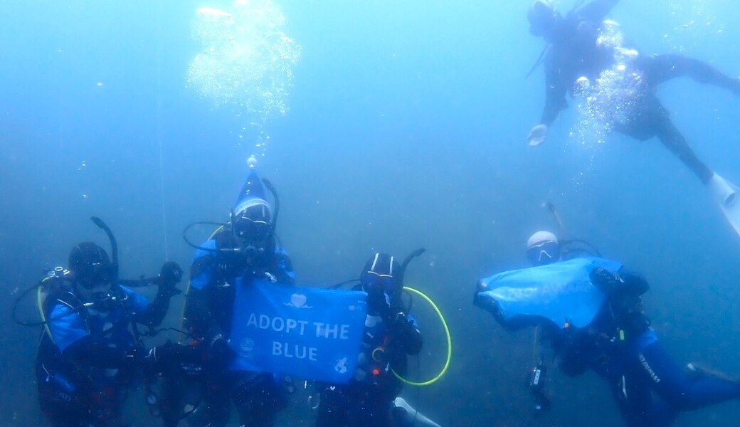 BLUE SANTA 2025 水中ゴミ拾い大瀬崎ツアー アイキャッチ