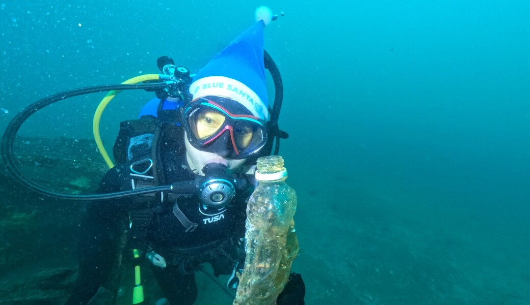 BLUE SANTA 2025 水中ゴミ拾い大瀬崎ツアー レポート