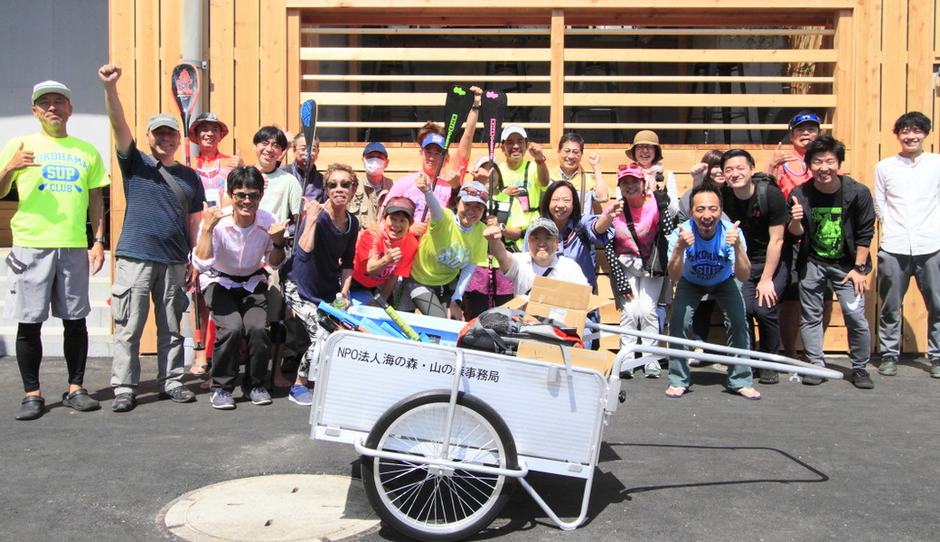 大岡川PGT（Pプラスチック Gゴミ T獲ったどぉ）大作戦（桜桟橋） レポート