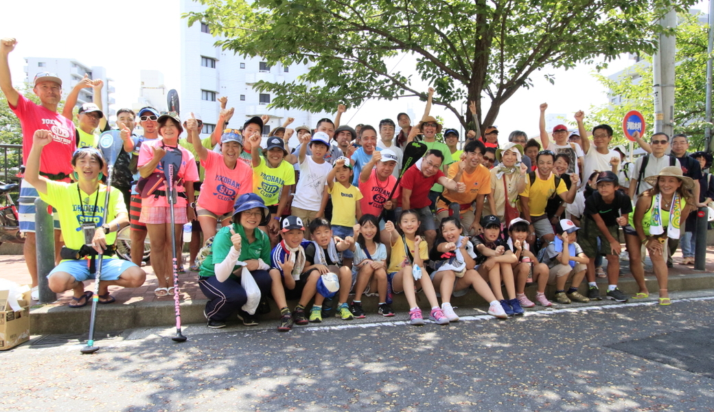 大岡川PGT（Pプラスチック Gゴミ T獲ったどぉ）大作戦（桜桟橋） レポート