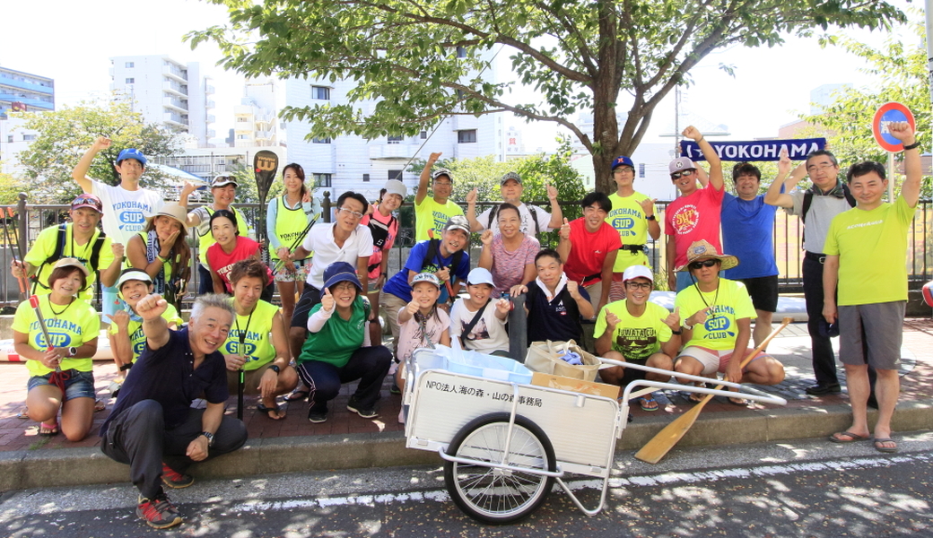 大岡川PGT（Pプラスチック Gゴミ T獲ったどぉ）大作戦（桜桟橋） レポート