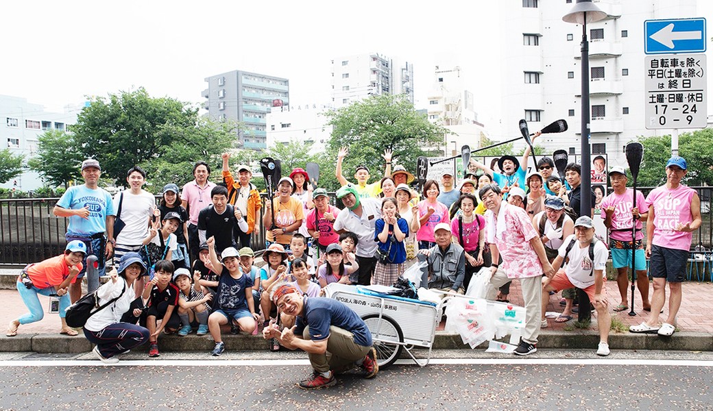 大岡川PGT（Pプラスチック Gゴミ T獲ったどぉ）大作戦（桜桟橋） レポート