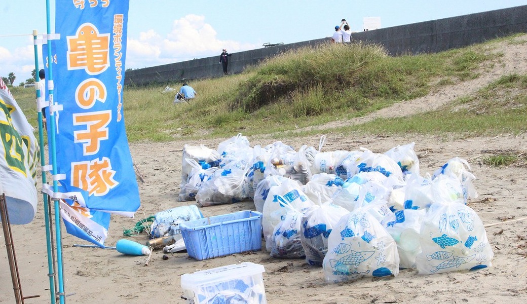 西の浜クリーンアップ活動 アイキャッチ