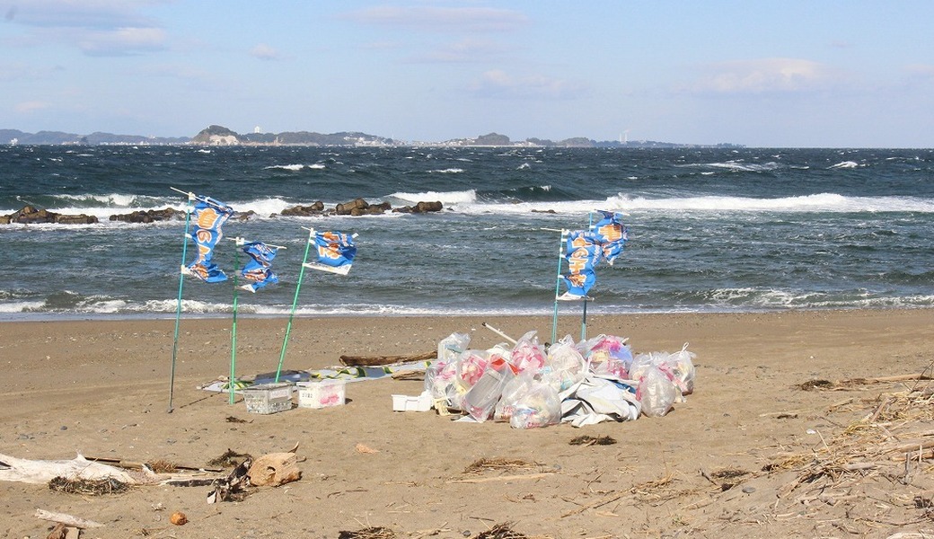 西の浜クリーンアップ活動 アイキャッチ