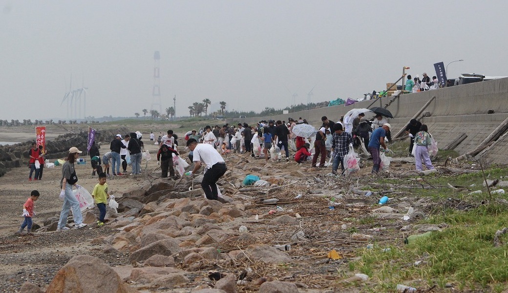 西の浜クリーンアップ活動 アイキャッチ