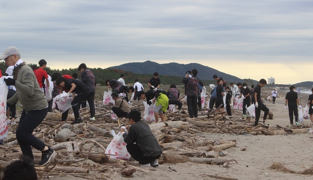 西の浜クリーンアップ活動 アイキャッチ