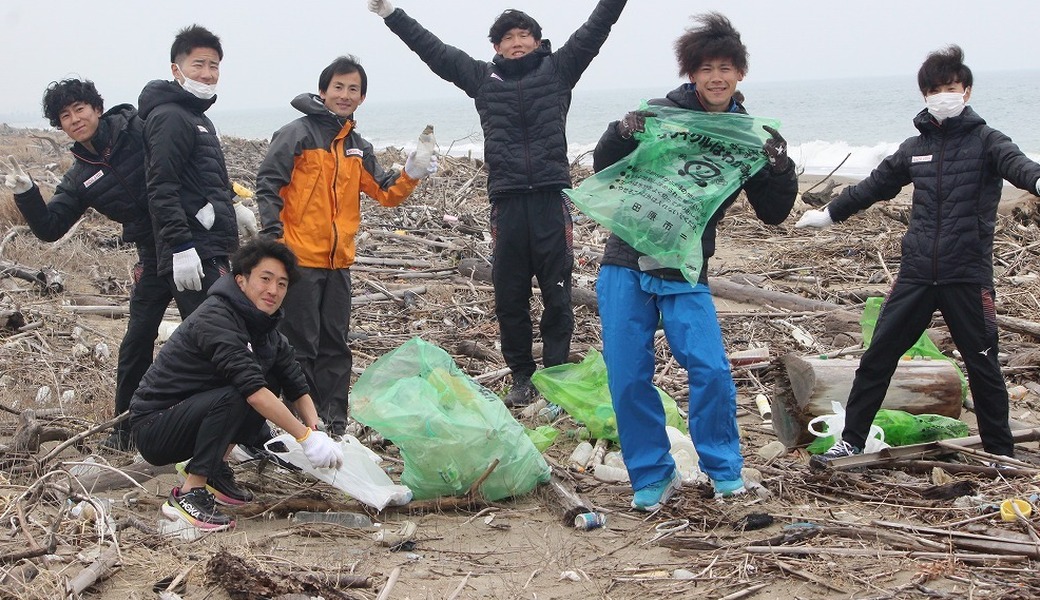 西の浜クリーンアップ活動 レポート