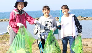 西の浜クリーンアップ活動＋海の環境を学ぶ会～海水か ... アイキャッチ