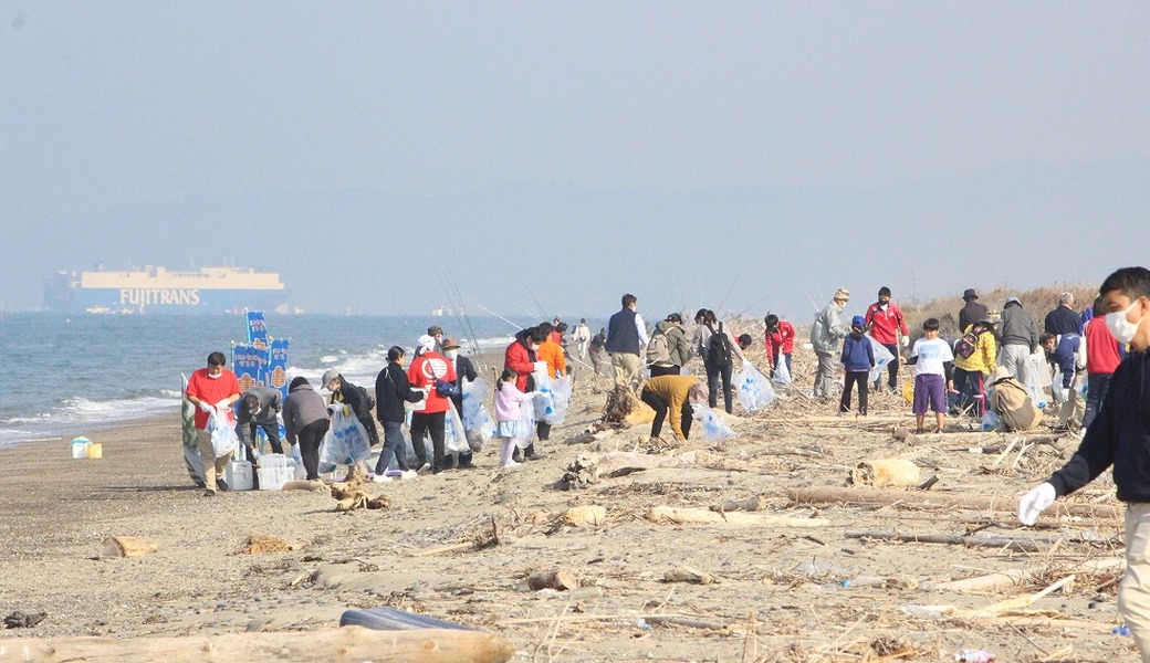 西の浜クリーンアップ活動 レポート