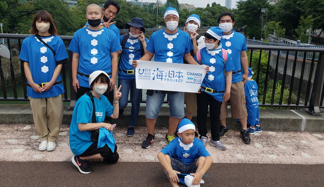 まちのお助け隊が行く！大岡川沿いゴミ拾い編。 レポート