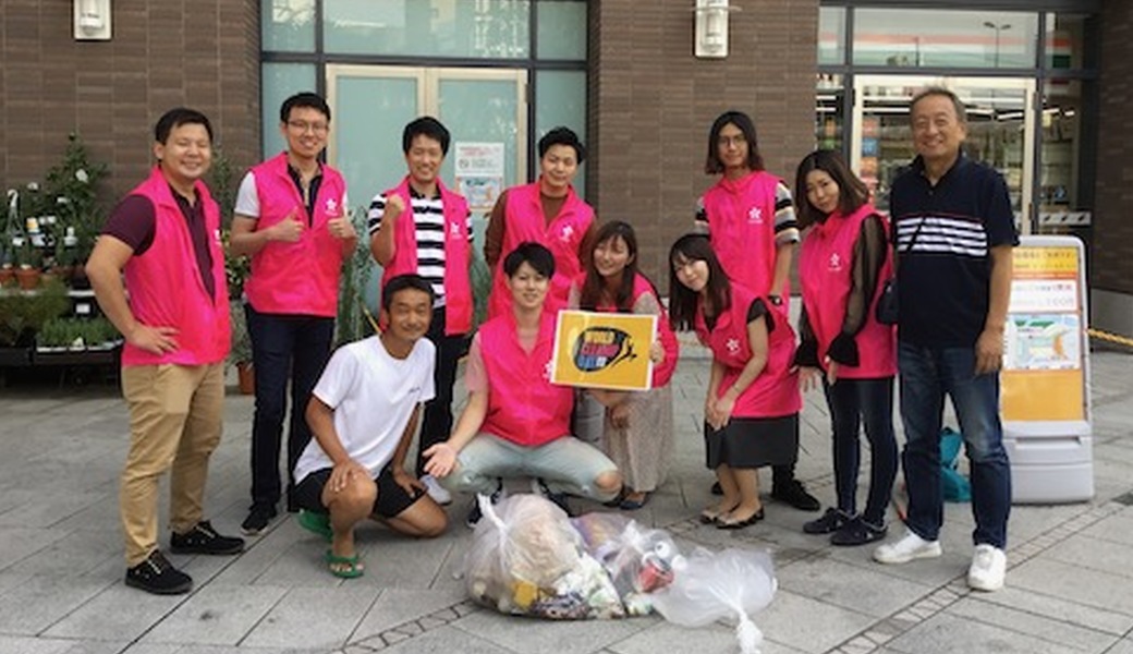 中目黒美化委員会による目黒川定期清掃 アイキャッチ