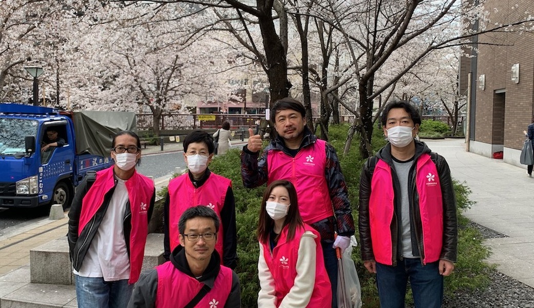 中目黒美化委員会・目黒川沿い清掃活動 アイキャッチ