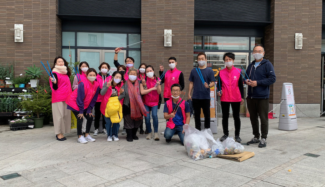 中目黒美化委員会・目黒川沿い清掃活動 アイキャッチ