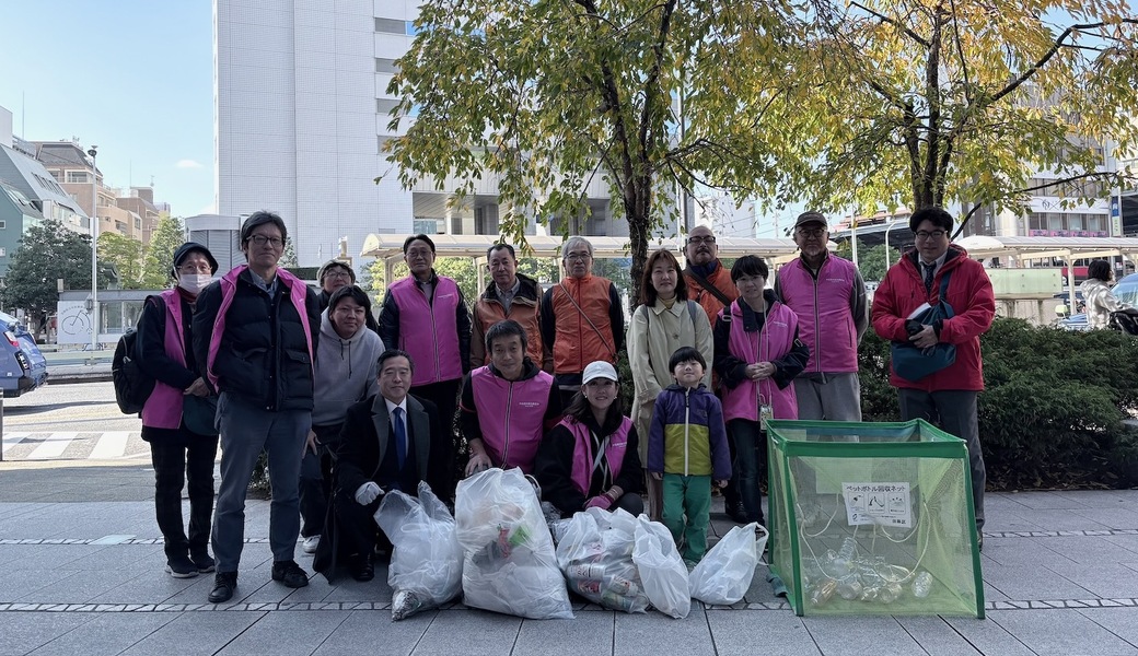 中目黒村美化委員会による目黒川（山手通り・東京音大・東京共済病院・なかめ公園橋）／目黒銀座・西銀座・GT方面定期清掃 レポート