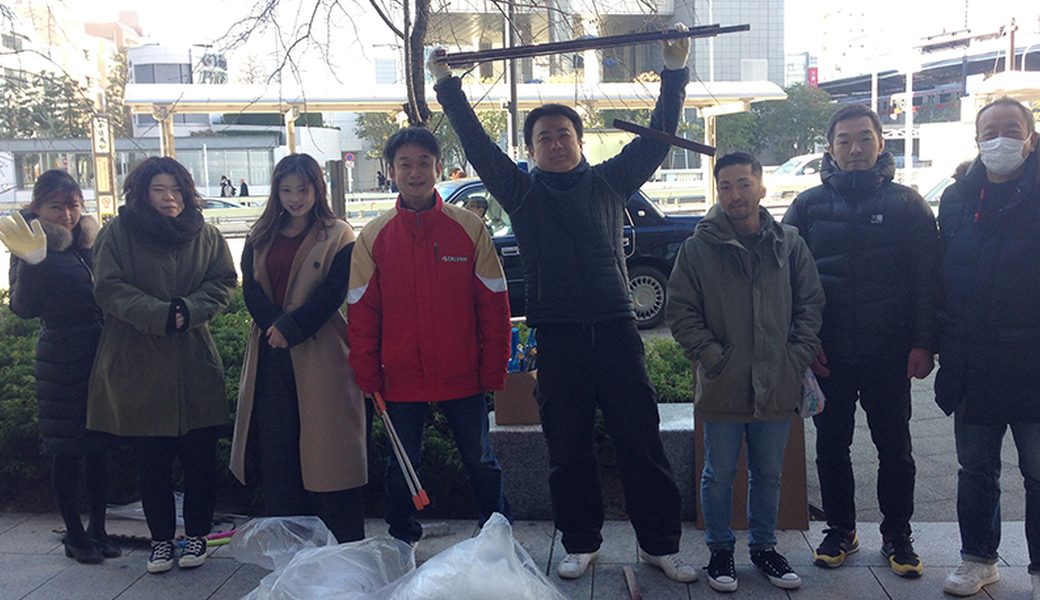 中目黒美化委員会・目黒川沿い清掃活動 レポート