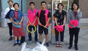 中目黒美化委員会・目黒川沿い清掃活動 アイキャッチ