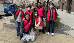 中目黒美化委員会・目黒川沿い清掃活動 アイキャッチ