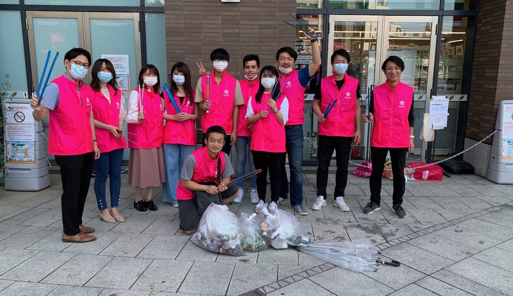 中目黒美化委員会・目黒川沿い清掃活動 レポート