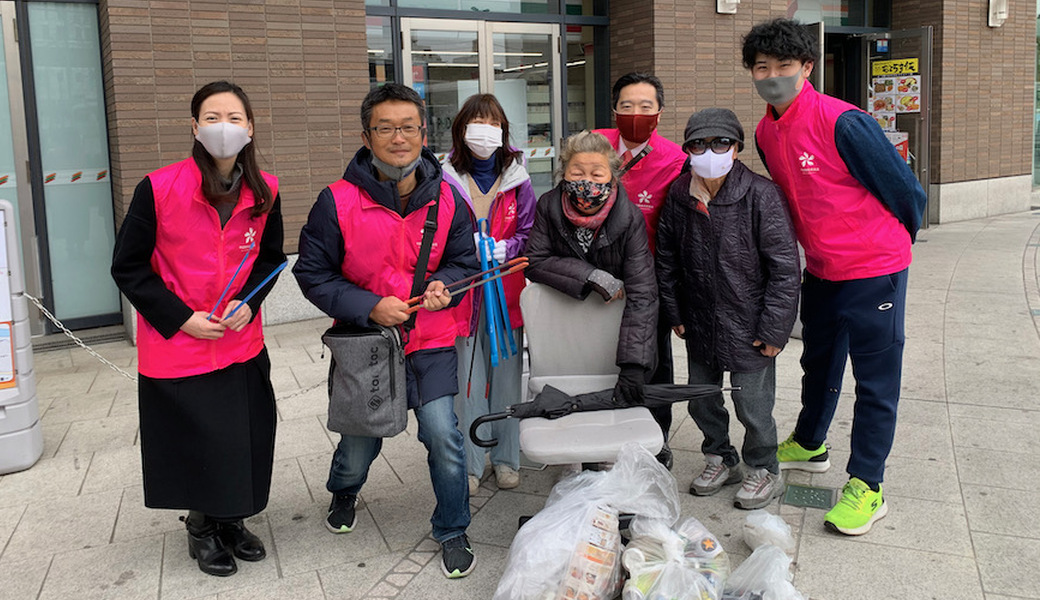 中目黒村美化委員会による目黒川定期清掃 レポート