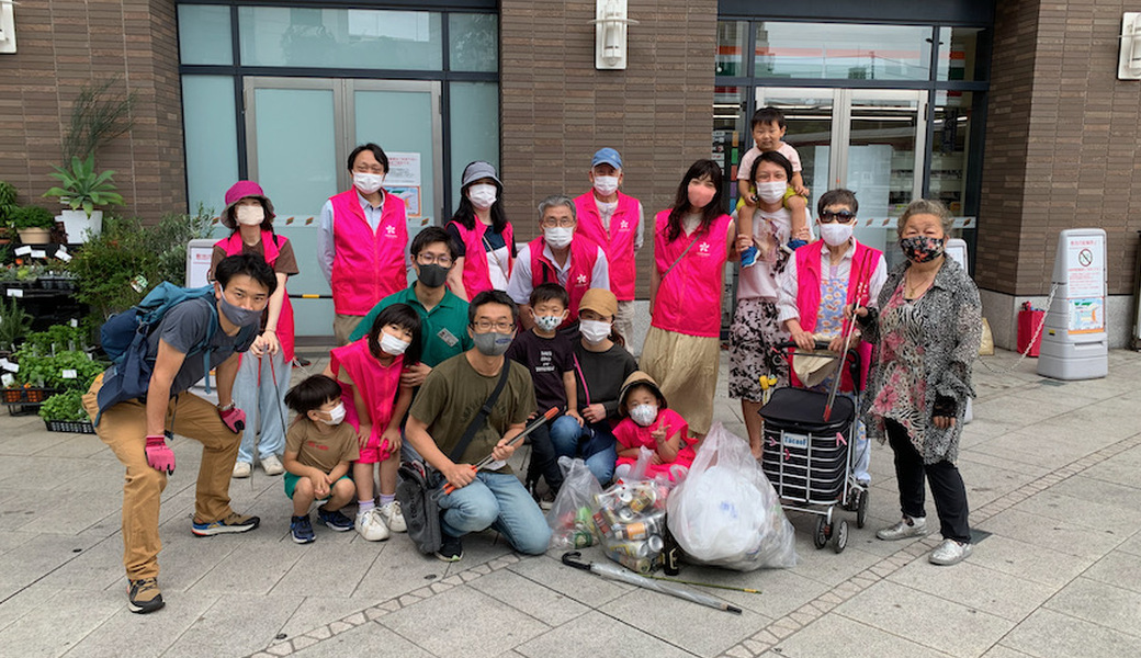 中目黒村美化委員会による目黒川定期清掃 レポート