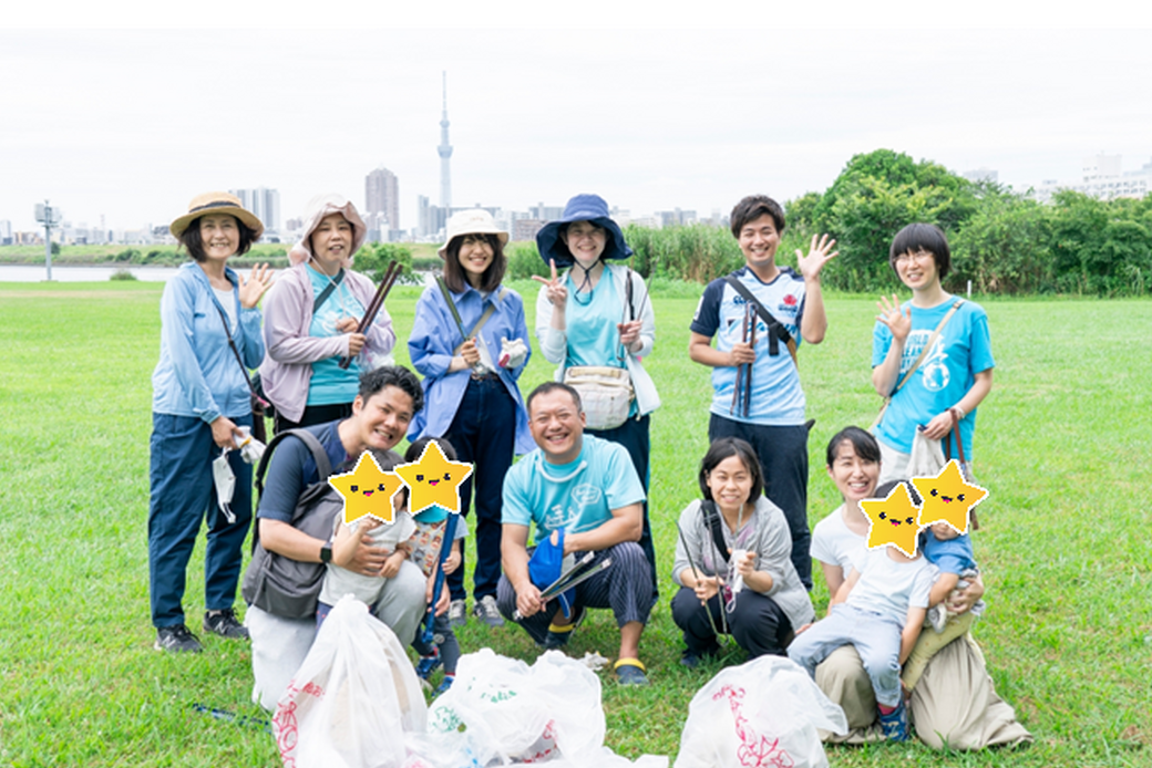 2023/7/15荒川河川敷清掃活動を実施 アイキャッチ