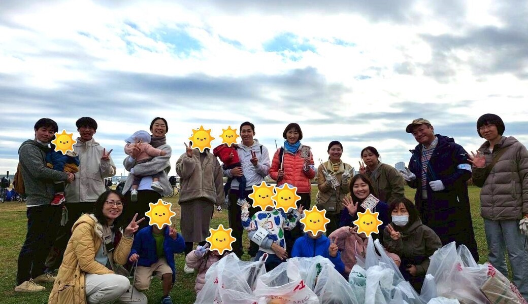 2025/12/6 荒川河川敷清掃活動（あだちSOLV） レポート