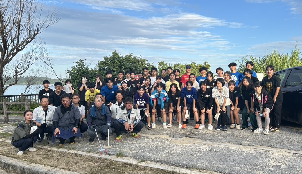 恩納村名嘉真海岸（希望が丘ビーチ）ビーチクリーン レポート
