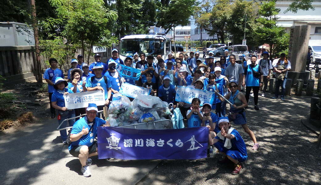 第123回深川海さくら　ＢＬＵＥ  ＳＡＮＴＡ レポート
