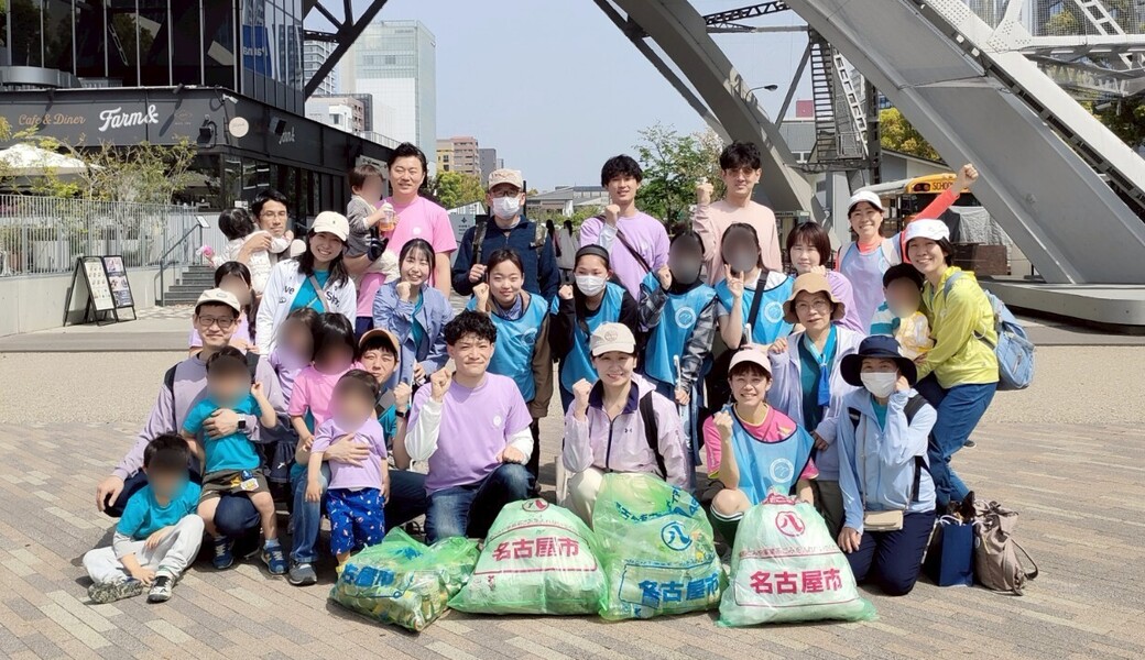 4/19(土)久屋大通公園ごみ拾いボランティア レポート