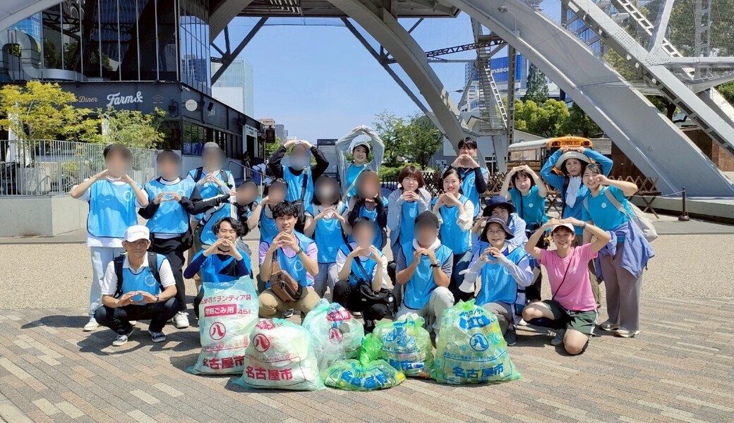 6/7(土)久屋大通公園ごみ拾いボランティア レポート