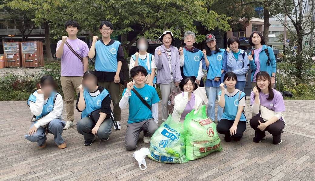 10 /18(土)久屋大通公園ごみ拾いボランティア レポート