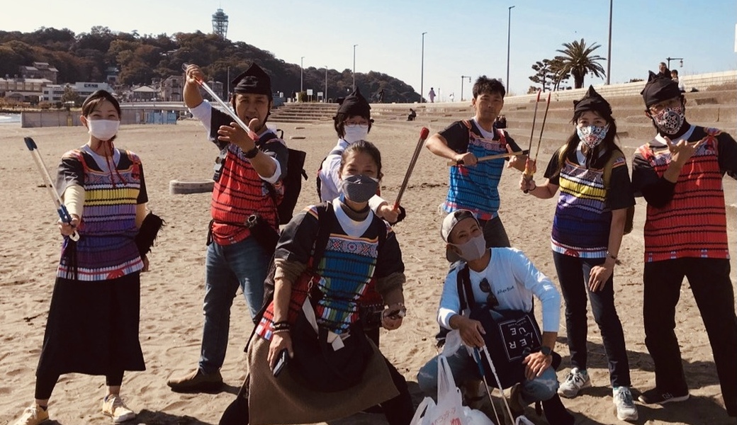 鎌倉もののふクリーン隊「ダンスdeゴミ拾い（第172回 海さくらゴミ拾い」に出陣! アイキャッチ