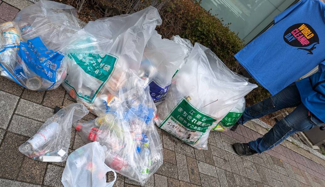 亀戸エンカメ！！ホコテン前ごみ拾い★WCD  レポート