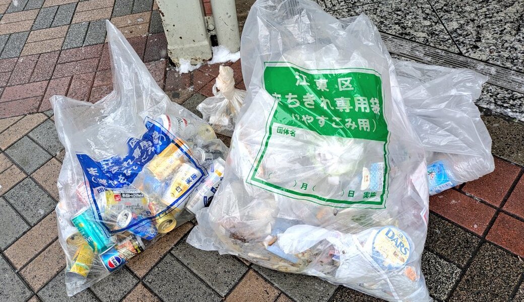 亀戸エンカメ！！ホコテン前ごみ拾い レポート