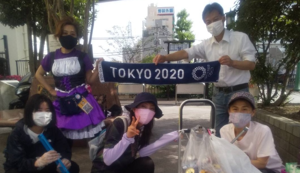 オリパラ清掃リレーｉｎ西大島/亀戸 レポート