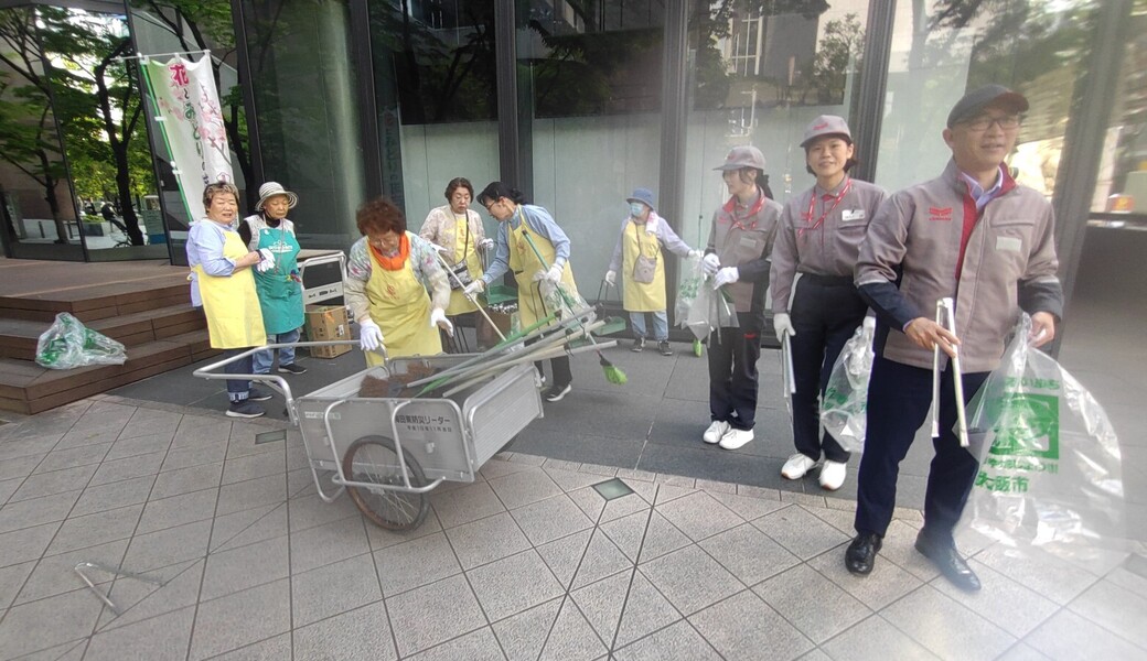 【地域清掃】毎月1日　恒例★　鶴野町地域清掃 レポート