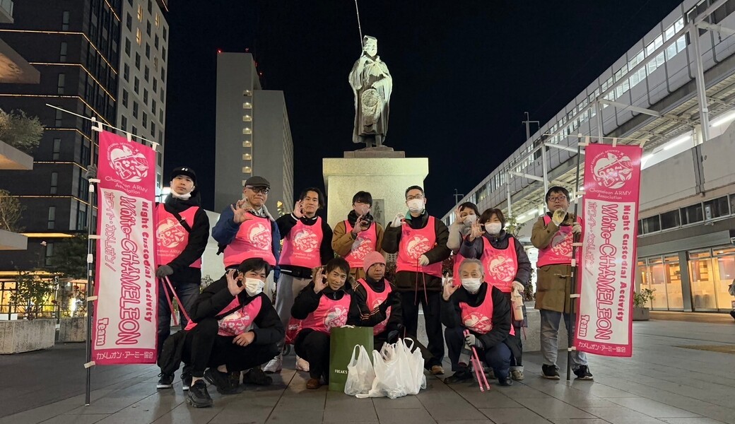 第47回「夜のGOMI拾いウォーキング」in福山駅前商店街   レポート