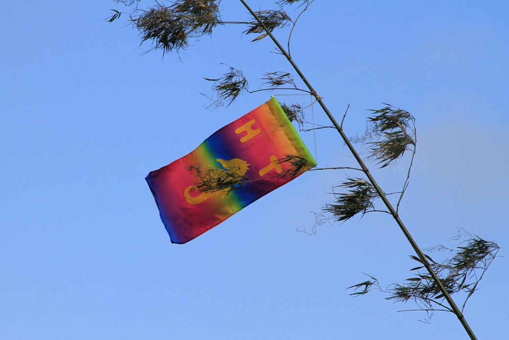 たつのおとしご隊旗 アイキャッチ