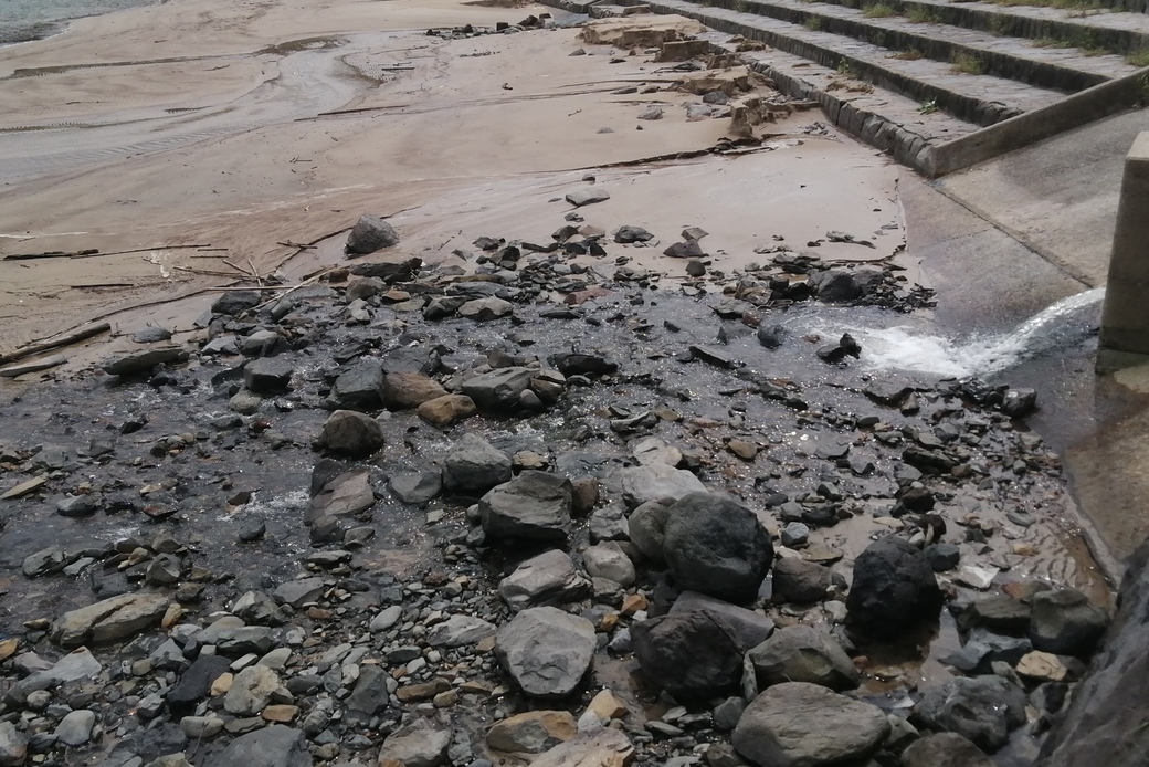大雨洪水のあと アイキャッチ