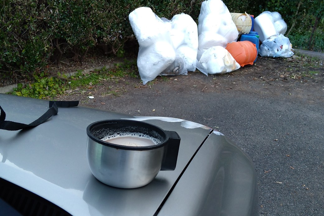 寒い朝です。 アイキャッチ