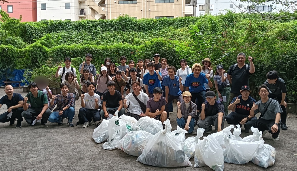 ワールドクリーンアップデーゴミ拾い＠渋谷 レポート