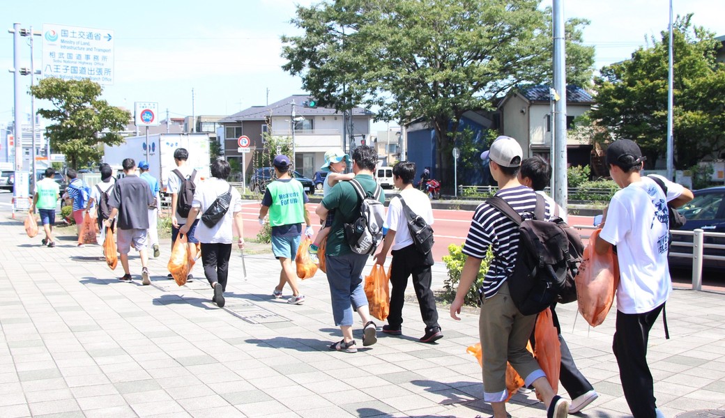 【活動証明書発行可！】8/17京王線北野駅周辺ゴミ拾いボランティア レポート