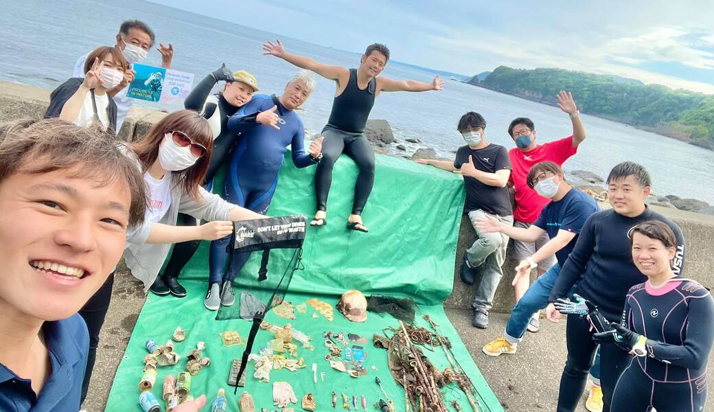 水中クリーンアップイベント【AWARE】 アイキャッチ