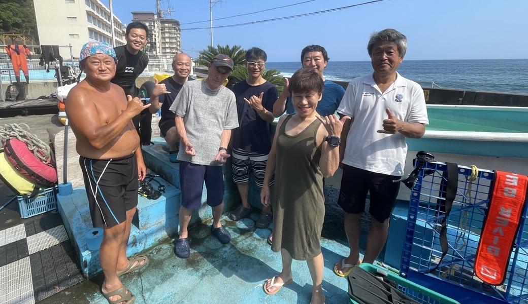 毎月恒例：海中清掃  レポート