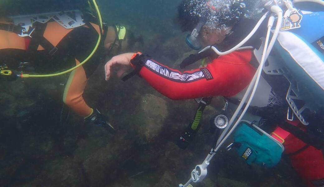 毎月恒例：海中清掃  レポート