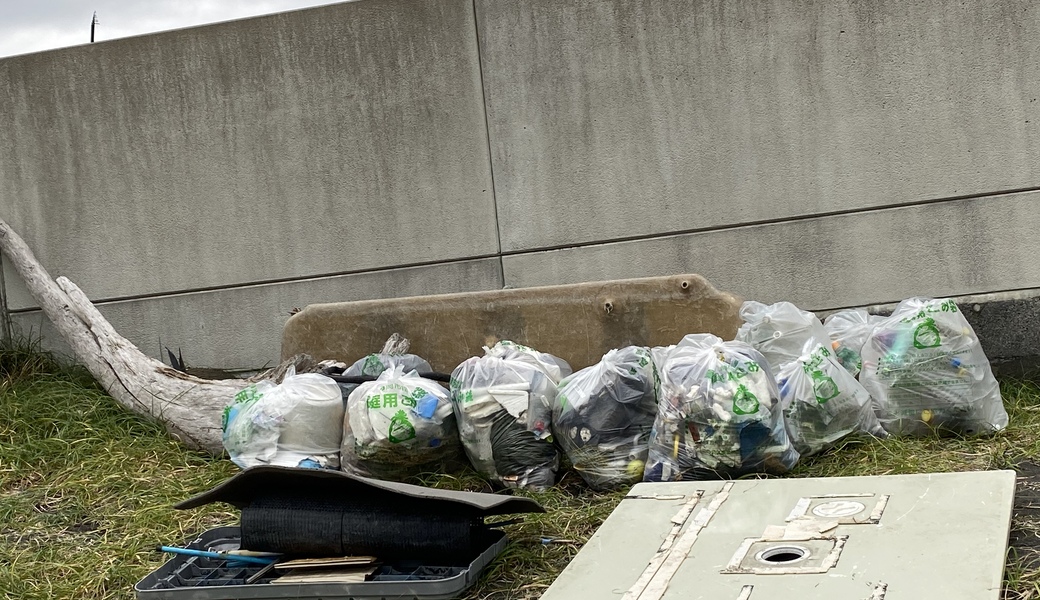 marine heart ゴミ拾いプロジェクト！中島海岸 レポート