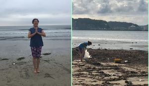 ♡海と太陽の恵みに感謝♡まゆみんのヨガとビーチクリ ... アイキャッチ