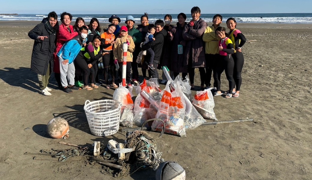 平井海岸ビーチクリーン レポート
