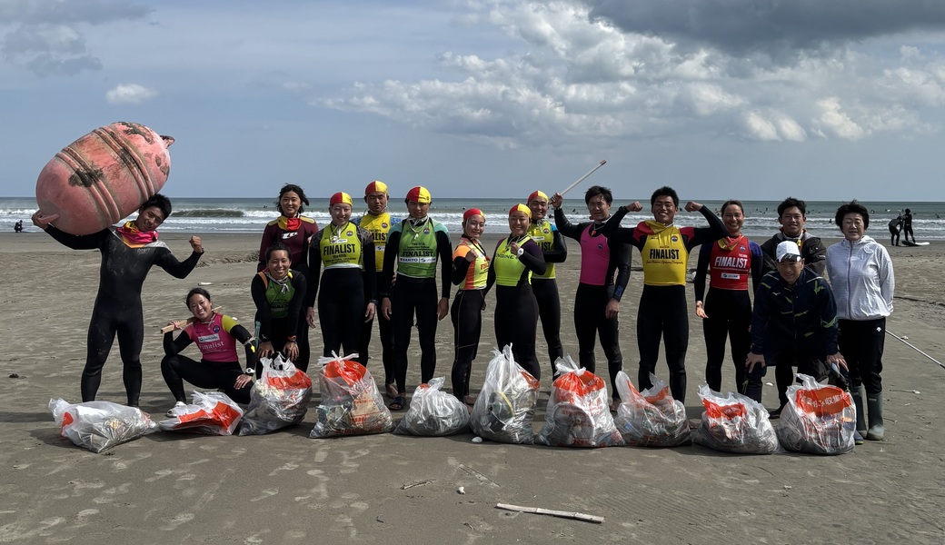 平井海岸ビーチクリーン レポート