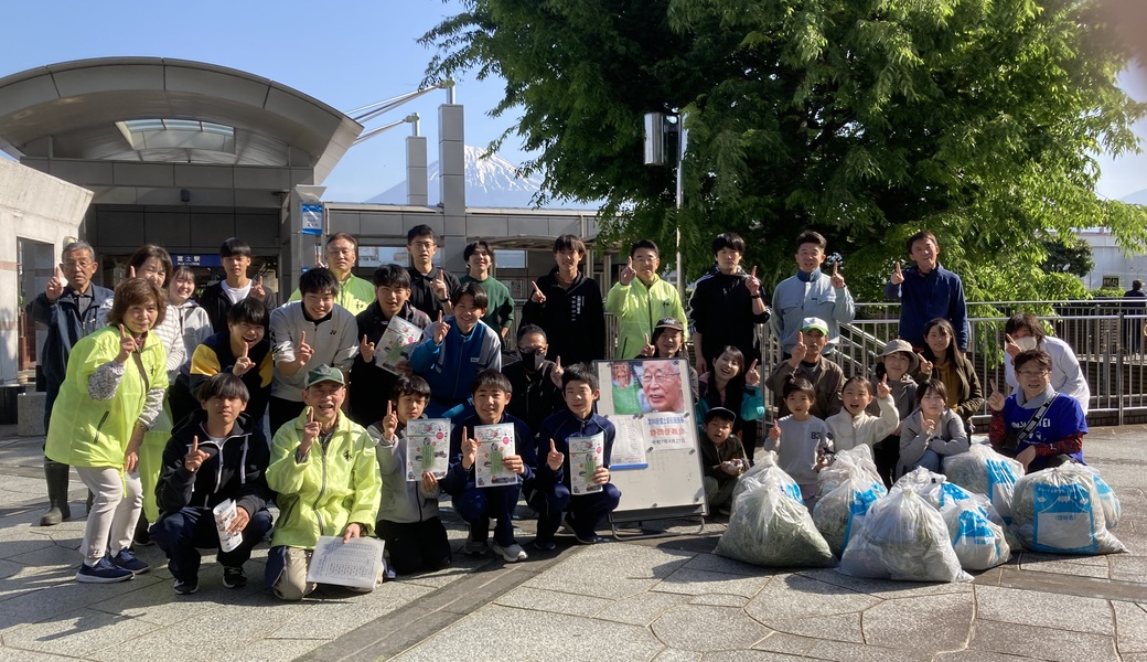 第９０回ＪＲ富士駅街頭清掃 レポート